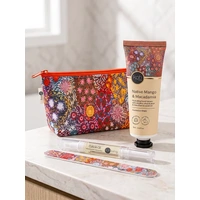 Grandmother's Country [Native Mango & Macadamia] Hand & Nail Care Gift Set - KOH Living Aboriginal Art