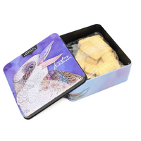Banksia Red Animals of Australia - Kookaburra Tin (Lemon Myrtle Shortbread) 150g
