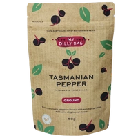 My Dilly Bag Tasmanian Pepper Ground (50g) Resealable Pouch