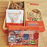 Native Seed Box - Australian Bush Tucker [Edible Native] Collection Seedbombs