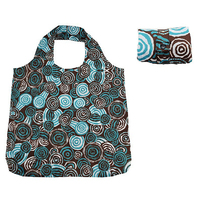 Jijaka Aboriginal Art 3pce Giftset - Riverstones (Teal)