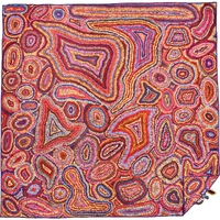 Somerside Sand Resistant XL Beach Towel (160cm x 160cm) - Mina Mina Jukurrpa