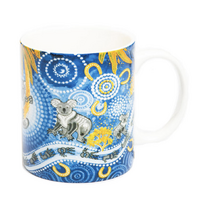 Koala - Chern'ee Sutton Aboriginal Art Boxed China Mug