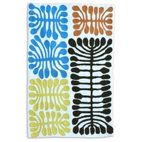Aboriginal Art Handmade (3'x 2') Wool Rug (Chainstitched) (91cm x 61cm) - Watiya Tjuta Tree [4]