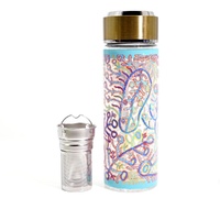 Pikilyi - Thermo Double-Walled Glass Tea Infuser Flask (290ml)