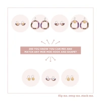 Moe Moe Design Silver Alloy Mixer Pack Earrings - Ceremony