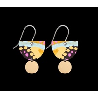 Moe Moe Design Silver Alloy Chalice Drop Earrings - Two Dogs Dreaming