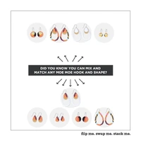 Moe Moe Design Silver Alloy Duo Favourites Pack Earrings - Two Dogs Dreaming