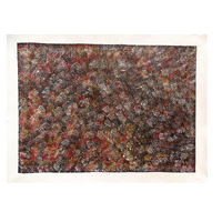 Raintree Aboriginal Art UNStretched Canvas (60cm x 45cm) -  Thorny Lizard Dreaming