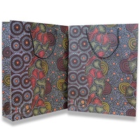 Warrina Aboriginal Art Giftbag (Large) - Wild Seed & Waterhole