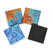 Muralappi Journey Coaster Set of 4 Boxed 9.5 X 9.5cm - Gathering Place