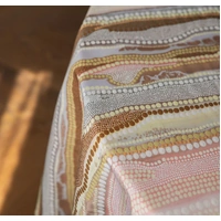 Kija Country Recycled Polyester Canvas Tablecloth (140cm x 240cm)