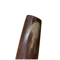 Eucalyptus (Ironbark) Handpainted Didgeridoo with Flared end (1.38m) - Emu (Blue/Green/Red)