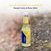 Desert Lime & River Mint Sparkling Water [330ml] - Yaala Sparkling