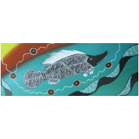 Dreamtime Kullilla Art Sticker Pack (7) Mixed Animals