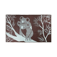 Koala Duo [Blue/Grey] - XLARGE (2.4m x 4m) - Recycled Plastic Mat