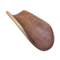 Handmade Aboriginal Small Boxwood Coolamon - approx (21cm x 7cm x 4cm)