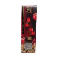 Australian Native Food Co - Wild Rosella & Strawberry | Native Reed Diffuser with Quandong Seeds