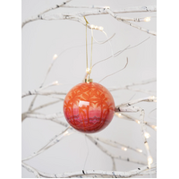 KOH Living Aboriginal Art 6 pack Gift Box Xmas Baubles (8cm) - Beautiful Journey (2025 Edition)