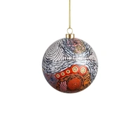 Sacred Country 6 pack Gift Box Xmas Baubles (8cm) 2026 - KOH Living Aboriginal Art
