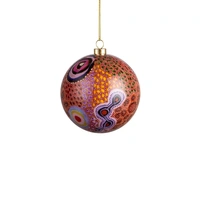 Our Country 6 pack Gift Box Xmas Baubles (8cm) 2026 - KOH Living Aboriginal Art