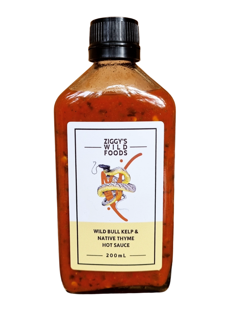 Ziggy's Wild Foods Wild Bull Kelp & Native Thyme Hot Sauce [200ml]