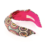 Celebration Of Life - Better World Aboriginal Art Organic Cotton Headband