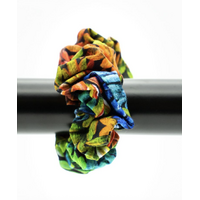 Better World Arts Aboriginal Cotton Hair Scrunchie - Bushfire Dreaming (2)