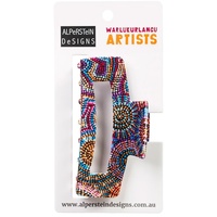 Warlukurlangu Aboriginal Art Hairclaw (10cm) - Edible Fungus Dreaming