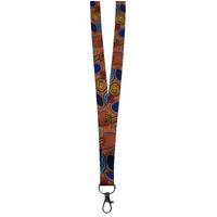 Hogarth Arts Aboriginal Lanyard (SINGLE CLIP)- Skipping Stones