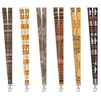 Munupi Aboriginal Art Lanyards - (Pkt 12)