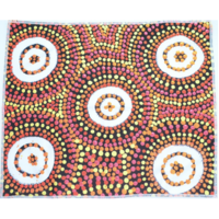 Jukurrpa Aboriginal Design Large Microfibre Lens Cloth - Hargraves
