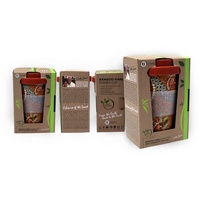 Bunabiri Bamboo Fibre Enviro Travel Coffee Mug (400ml) - Colours of the Land