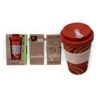 Bunabiri Bamboo Fibre Enviro Travel Coffee Mug (400ml) - Dry Season