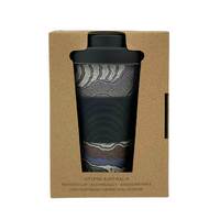 Aboriginal All Natural Bamboo Eco Travel/Coffee Mug (450ml) - My Country