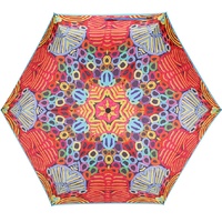 Utopia Dreaming Aboriginal Art Folding Umbrella - Body Painting