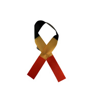 Aboriginal Satin Ribbon Pin (Single)