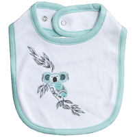 Muralappi Dreamytime Aboriginal design Cotton Baby Bib - Coolah trhe Koala