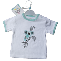 Muralappi Dreamytime Aboriginal design Soft Cotton TShirt (1 Year) - Coolah the Koala