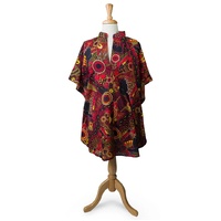 Justin Butler Aboriginal Art Short Cotton Kaftan - My Grandmother
