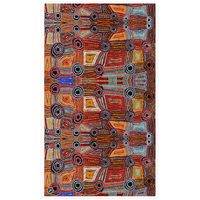 Better World Aboriginal Art - Luxe Organic Cotton Sarong - Body Paint