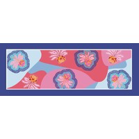 By Meeka Aboriginal Art Modal Scarf (170 x 70) - Waratah