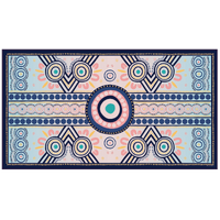 Muralappi Journey Aboriginal Art Modal Scarf (170 x 70) - Family Ties