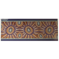Nikki Dee Designs Aboriginal Art Modal Scarf (180cm x 70cm) - Woven in Waterholes