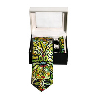 Better World Aboriginal Art 3pce Digital Polyester Tie Set - Molyewongk