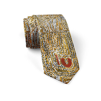 Papulankutja Aboriginal Art 2pce Woven Silk Tie Set - Wati Kutjara