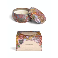 Koh Living Aboriginal Scented Desert Rain Soy Candle Tin (170g) - Grandmother&#39;s Country