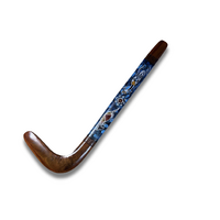 Skeenarang Booma - Black Wattle Root Hook Hunting Boomerang (68cmx23cms) Kangaroo Story