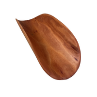 Handmade Aboriginal Large IRONBARK Coolamon [8] - (39cm x 20cm x 9cm)