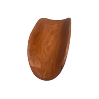 Handmade Aboriginal Medium BOXWOOD Coolamon [10] - (33cm x 22cm x 8cm)